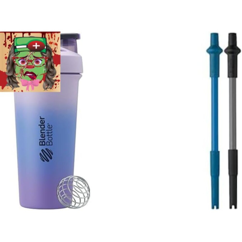 Strada Sleek 25oz Insulated Stainless Steel Water Bottle w/ Stay-In Design